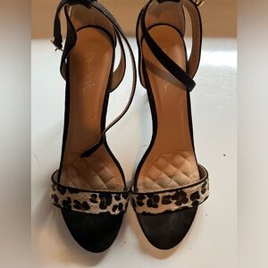 Black and Leopard Stilettos
